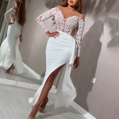 

Hot sale woman clothing sequins diorama sexy tight buttocks evening dress, Picture