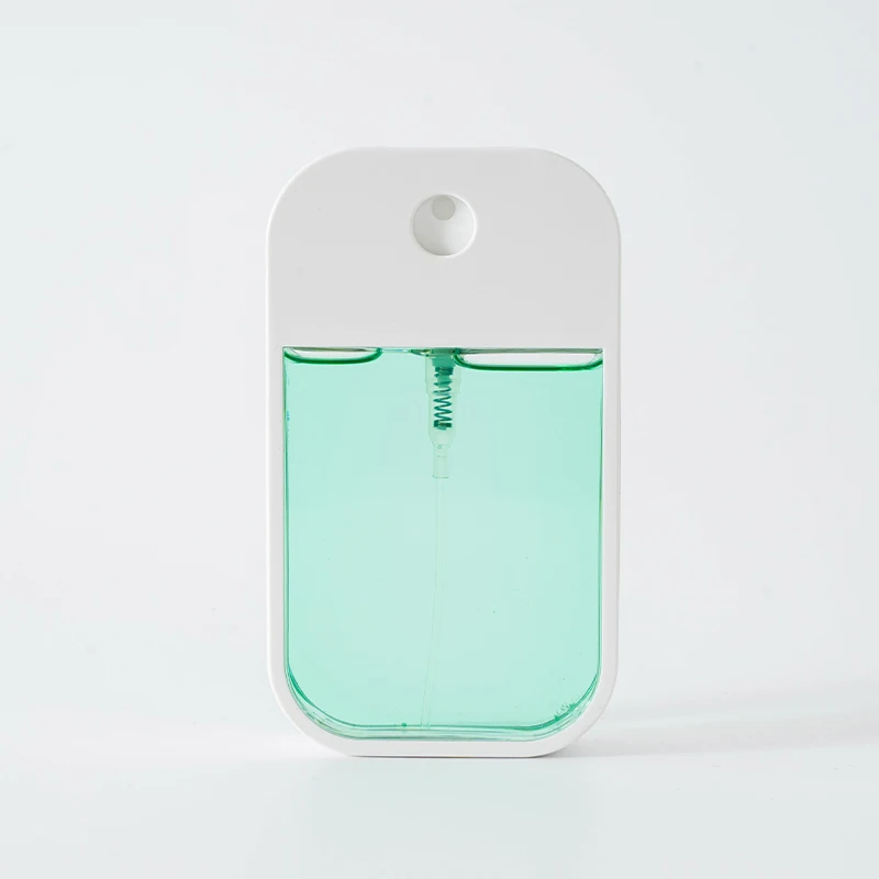 

Hot sale 45ml credit card hand sanitizer spray/ 45ml Newest PP perfume bottle/45ml plastic perfume