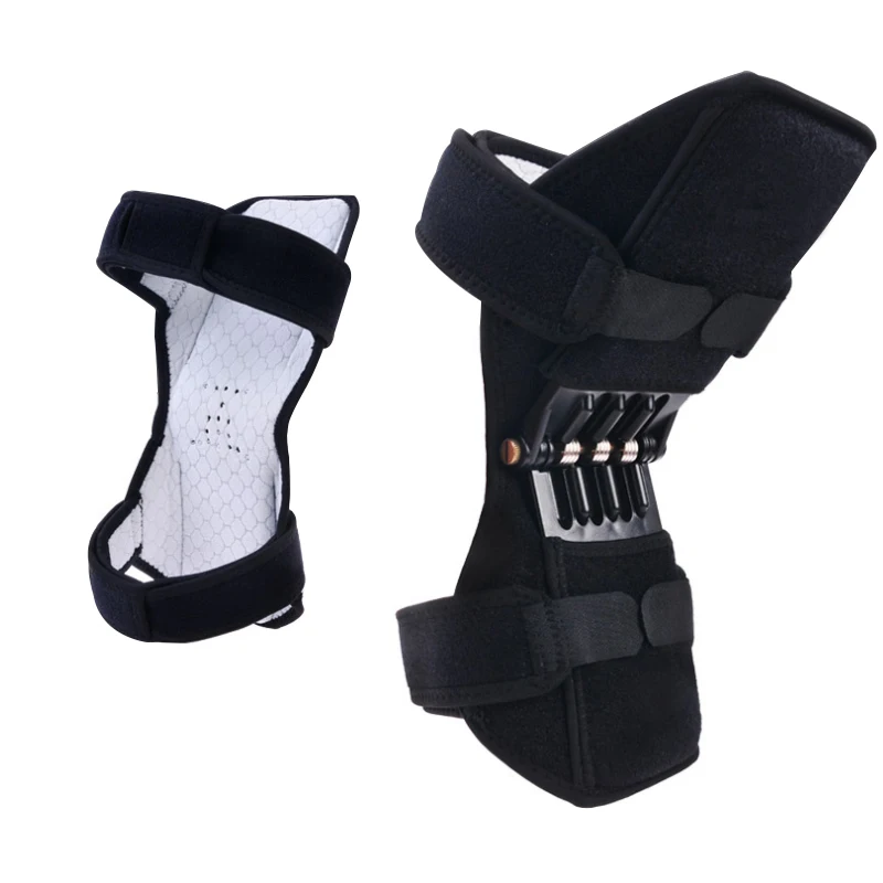 

wholesale adjustable knee joint support booster rebound spring force power knee brace patella booster, As picture