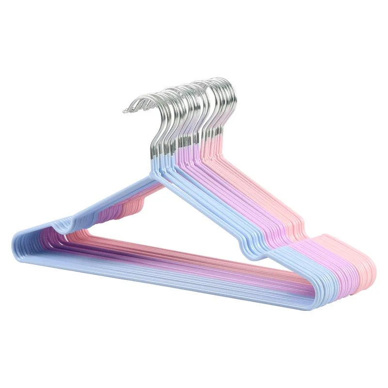 

Wholesale Stainless Steel Coat Rack Adult Bold Non-slip Clothes Hanging Household Pants Clothes Hangers, Picture