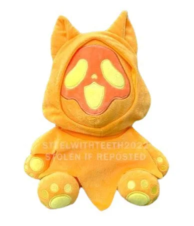 

2023 New Design Ghostface Plush Scream Movie Ghostcat QC Hell Stuffed Doll Plush Toys