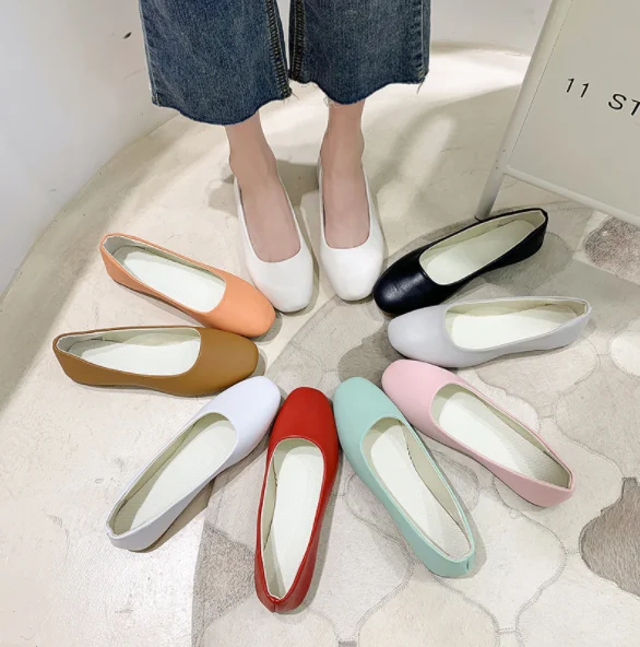 

UP-3190r Casual Women Flat Shoes Summer Slip on Shoes
