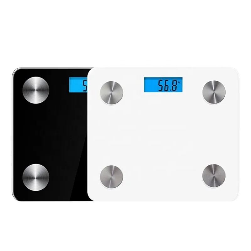 

Professional accuracy smart body fat analysis BMI bathroom digital weight scale custom LOGO