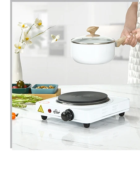 Andong Electric Single Burner Hot Plate With 1500 Watts Solid Hotplate ...