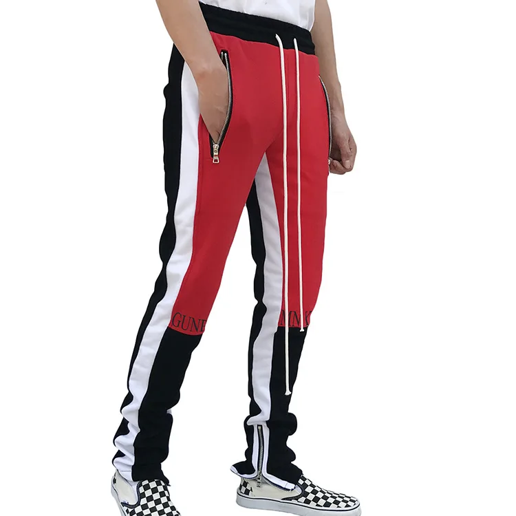 

Wholesale Stitching Sweat Fitness Jogger Cargo Pants Mens