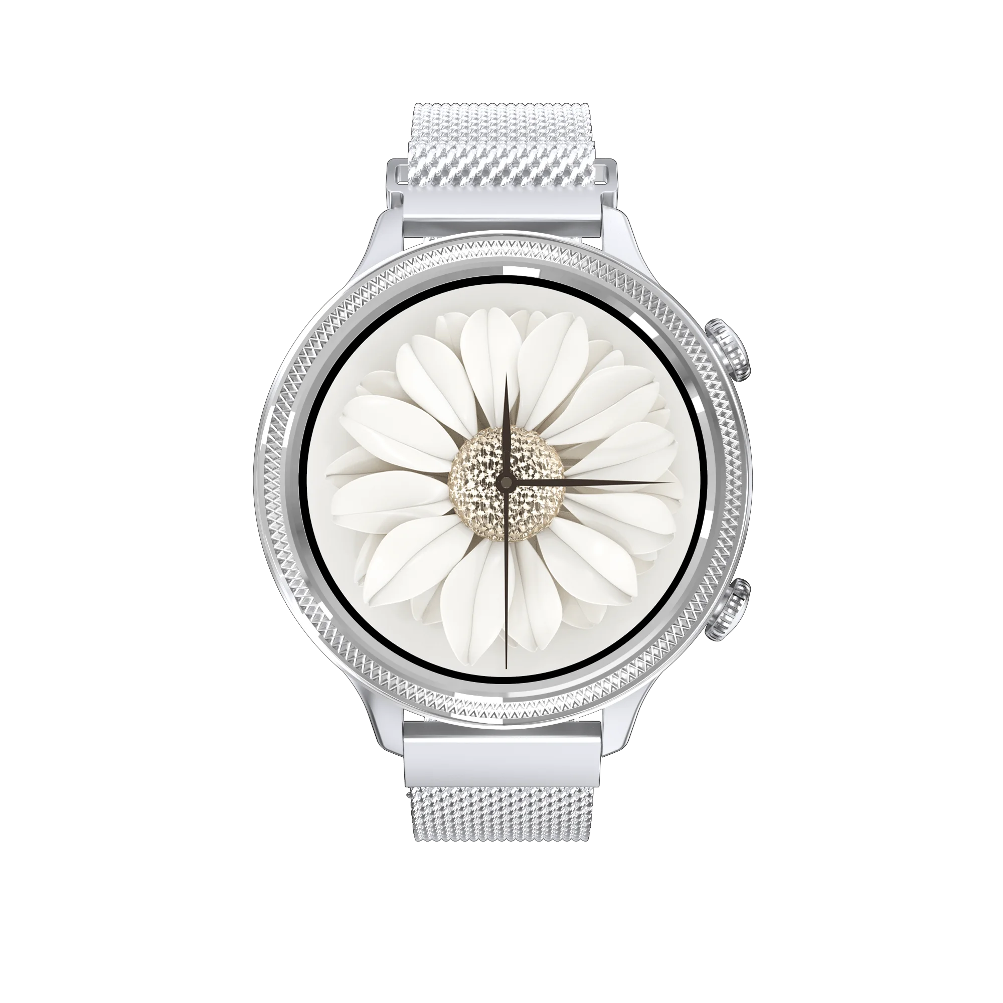 

2021 Hot Sale M3 Woman Full Touch Screen Wristwatches Heart Rate Relojes Inteligentes Smartwatch M3 Smartwatch, Silver black gold