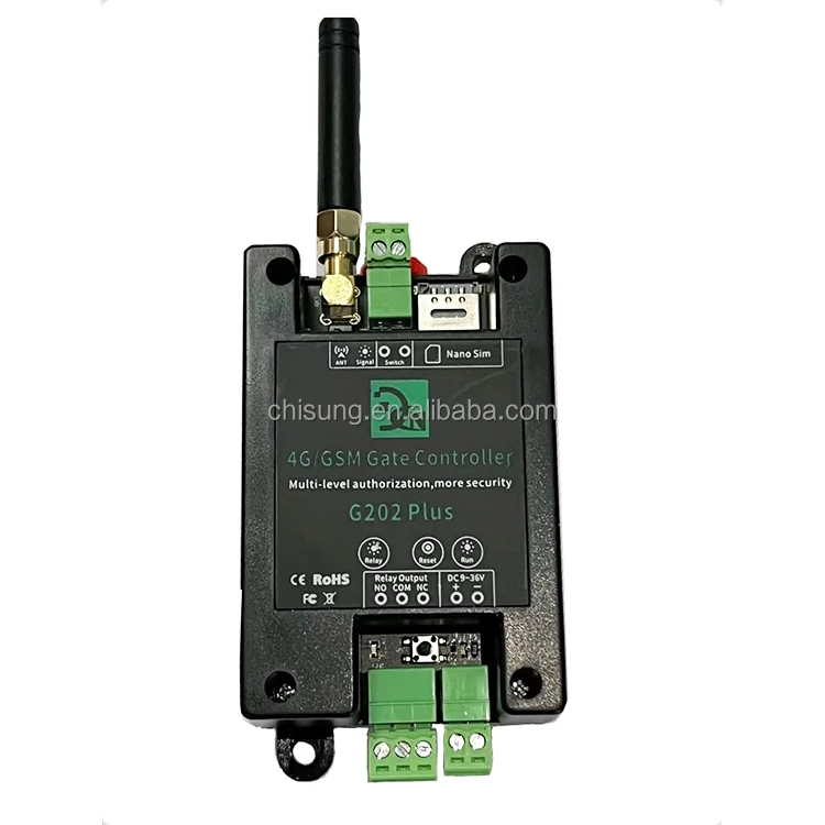 Best Price 4G G202plus Gsm Remote Control Switch 1001 Users Powerful Wireless Relay for Automatic Gate Opener