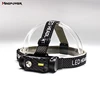 New head lights Best-selling Usb Rechargeable Smart Sensor Hiking Running Hunting Led Head Torch Lamp Light Headlamp