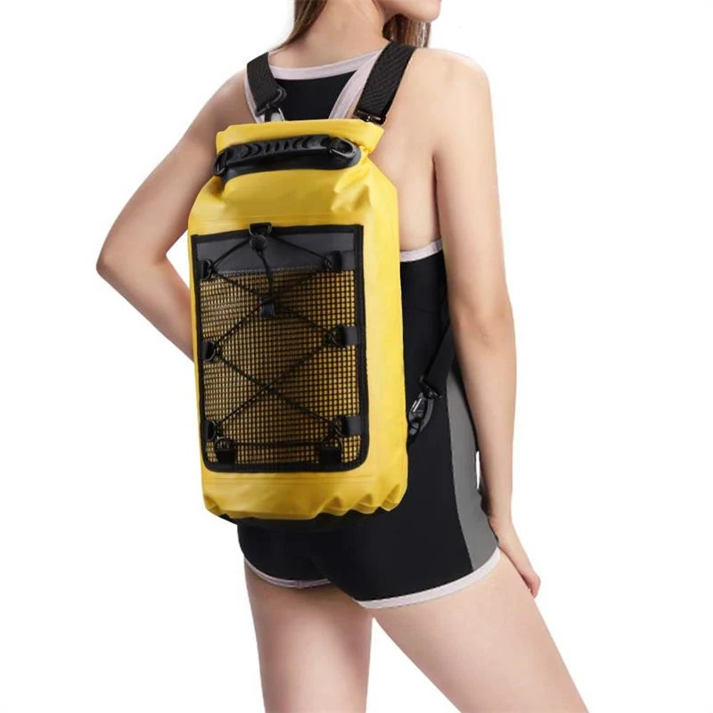 

Hot sale style Thick Durable Waterproof Bags Fully Submersible Roll Top Dry bag Great for Kayak Boat Water Sports, Customized color