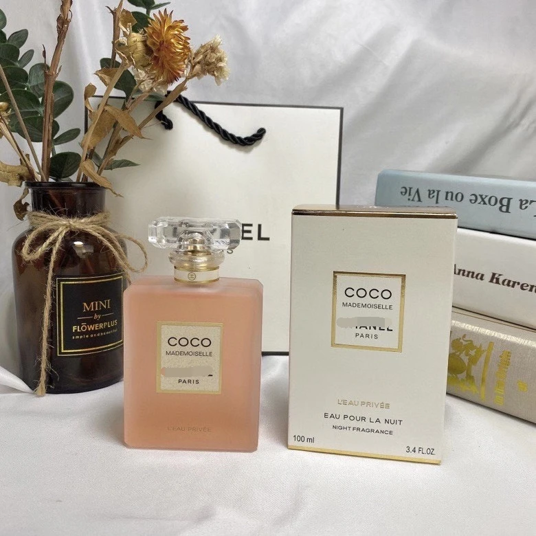 

CO CO PERFUME MADEMOISELLE 100 ml Eau De Parfum EDP, NEW, SEALED, Transparent