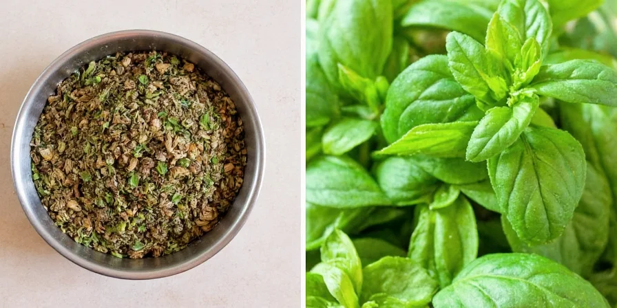 Quick dried basil hydration method