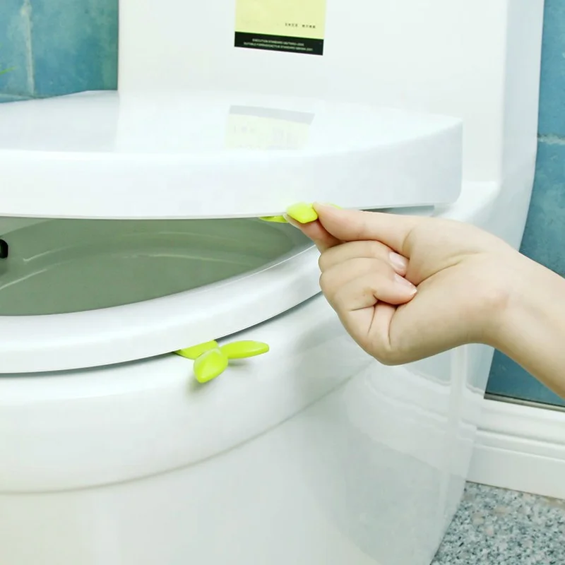 

Green Leaf Toilet Lid Toilet Handle Flip Flop