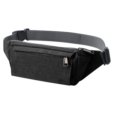 

sports belt bum bags casual chest bag canvas fanny pack, As picture
