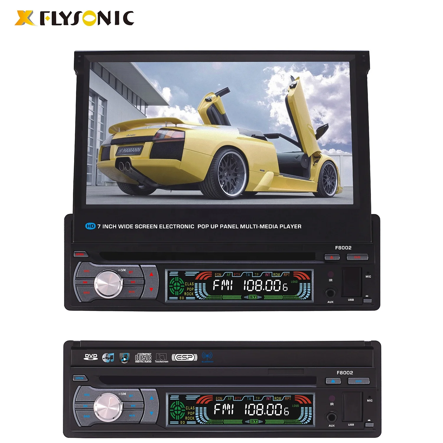 Fy8002 格納式7 Tftタッチスクリーン付きdinカーdvdプレーヤー1台 Buy 車のdvdプレーヤー 1喧騒車のdvdプレーヤー 1 Din 7インチ車のdvdプレーヤー Product On Alibaba Com