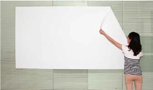 
Hot Selling Top Quality White Cling King Printable Window Film 
