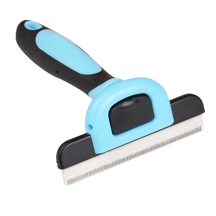 

Pet Hair Grooming Tool Massage Deshedding Dematting Dog Pet Grooming Brush Comber, Customized color