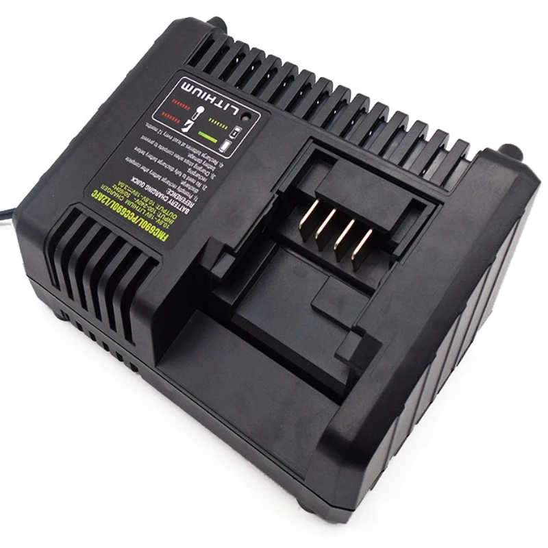 

LBXR20 FMC609L Lithium Li-ion 3A 10.8V 18V universal charger for Stanleys PCC690L power tool battery, Black