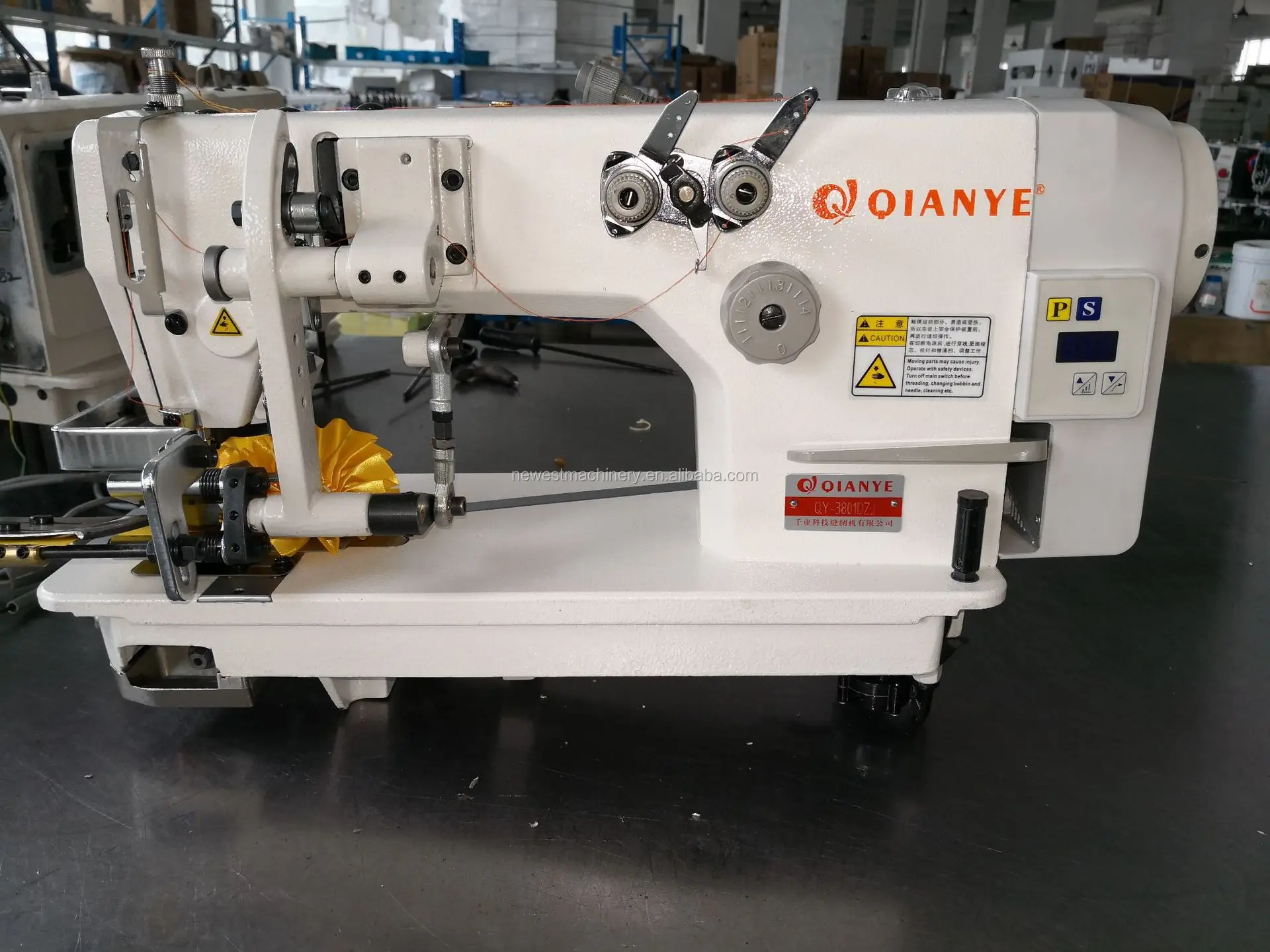 Double Needle Pleating Chainstitch Machine/pleated Shade Fabric Net