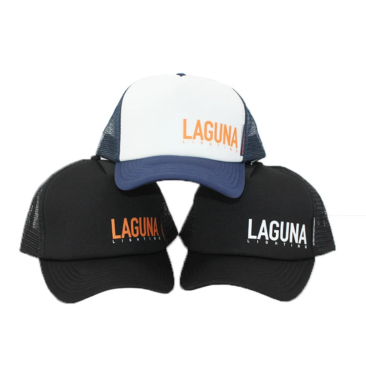 

Factory custom high profiles foam trucker hats embroidery , label ,printing and snapback caps, Customized color hat