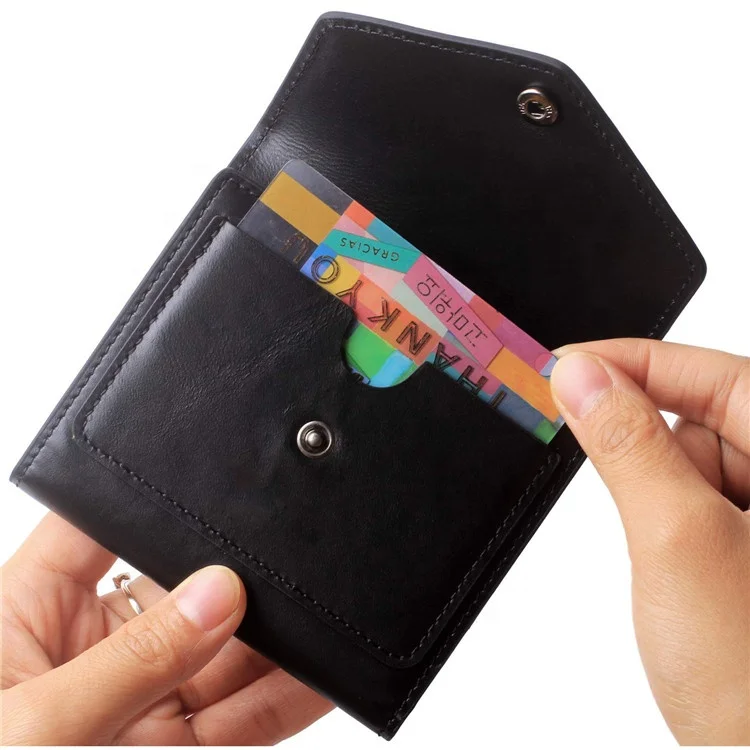 

new design mixture leather card holder rfid blocking women mini coin wallet purse
