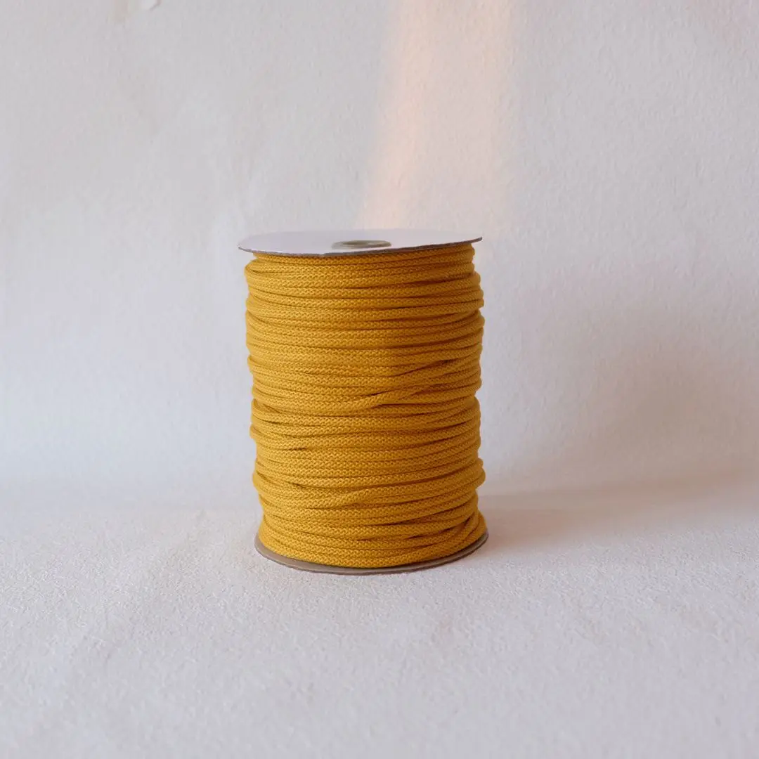 

Ropemate 31 Colors 5mm colored polyester braided cored natural macrame cord for crochet, 31 color