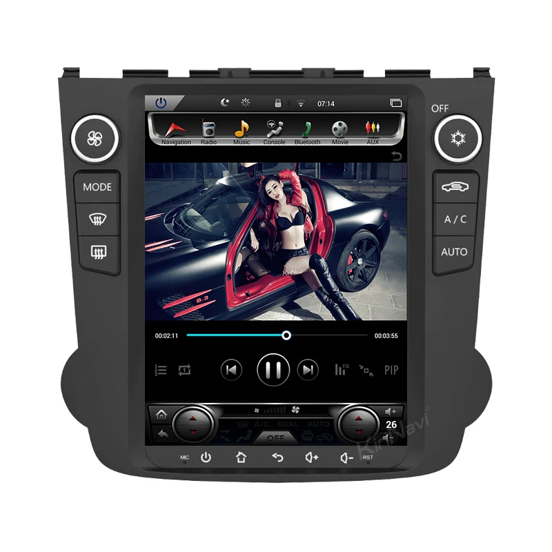 

KiriNavi Vercital Screen Android 8.1 10.4'' car gps navigation for Honda CRV 2009-2012 touch screen car stereo 5G WIFI DAB+DSP
