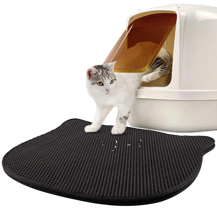 

Anti Falling Sand Double Layer Eva Cat Litter Pad Pet Urinal Pad Pet Cleaning Product, As picture