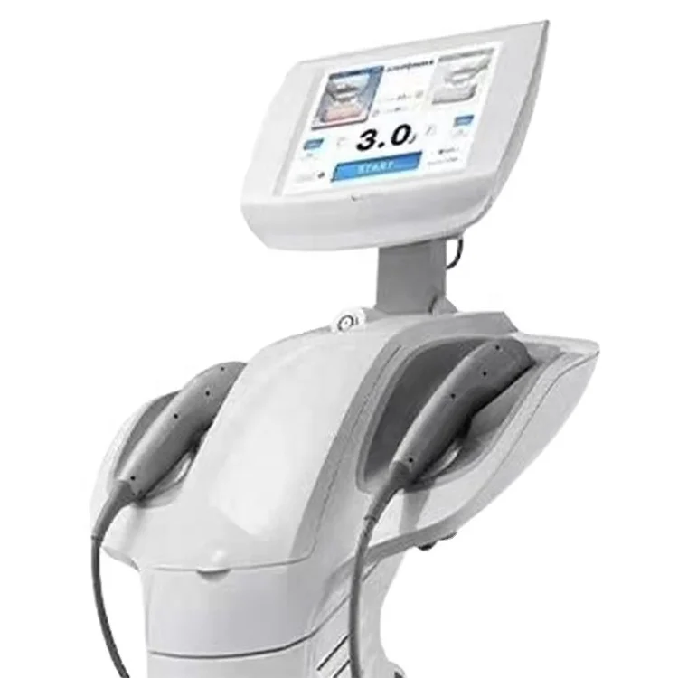 

luxus 7D hifu best home rf skin tightening face lifting machine hifu for face and body anti-wrinkle face lift skin, White