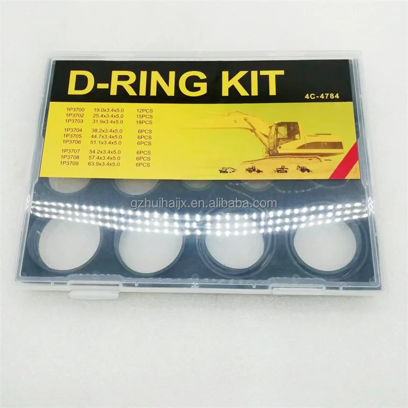 Construction Machinery Parts Hydraulic O-Ring Seal Kit 4C-4784 4C4784 D-ring Box for  New Machinery