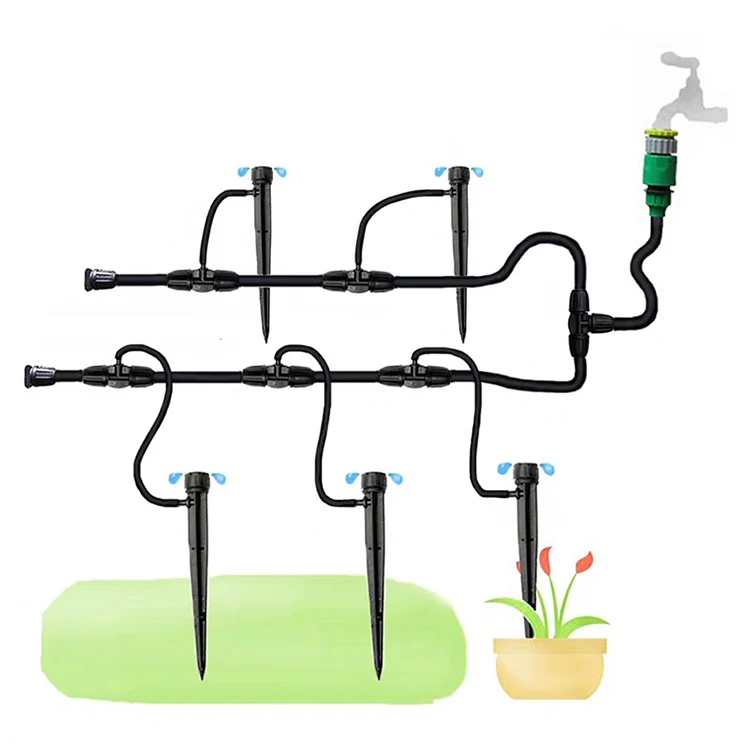 

Adjustable Dripper On Stake Lawn Greenhouse In Drip Irrigation Arrow Micro Watering Sprinklers, As the picture shows