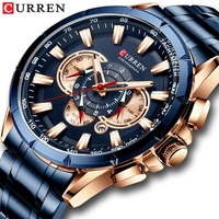 

CURREN 8363 Top Brand Watch Men Watches Brand Your Own Luxury 2020 Watches Men Chronograph