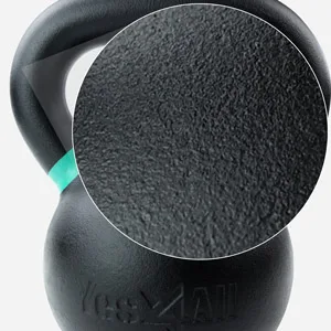 
Powder Competition Coated Cast Iron Kettlebell 