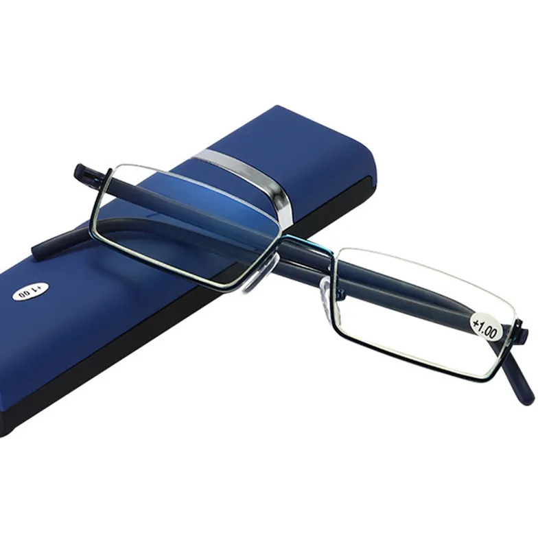 

Men Tr90 Trendy Reading Glasses With Case, Picture