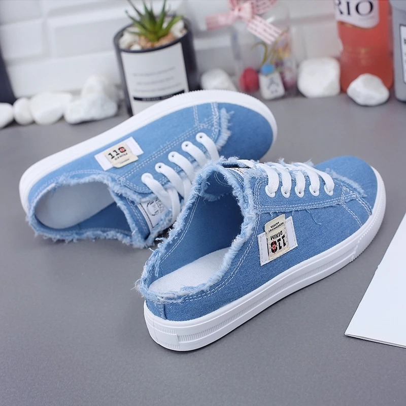

Women casual shoes low upper lace up white shoes new 2020 Spring Summer Women Canvas Shoes flat sneakers, Picture shown