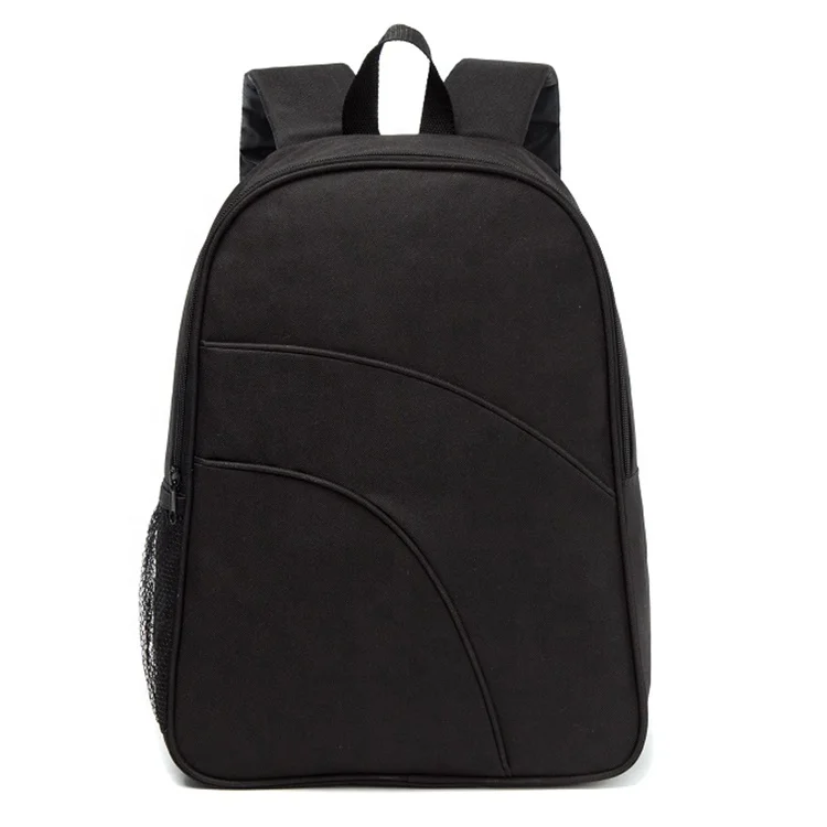 

2020 China wholesale black color college bags backpack in stock
