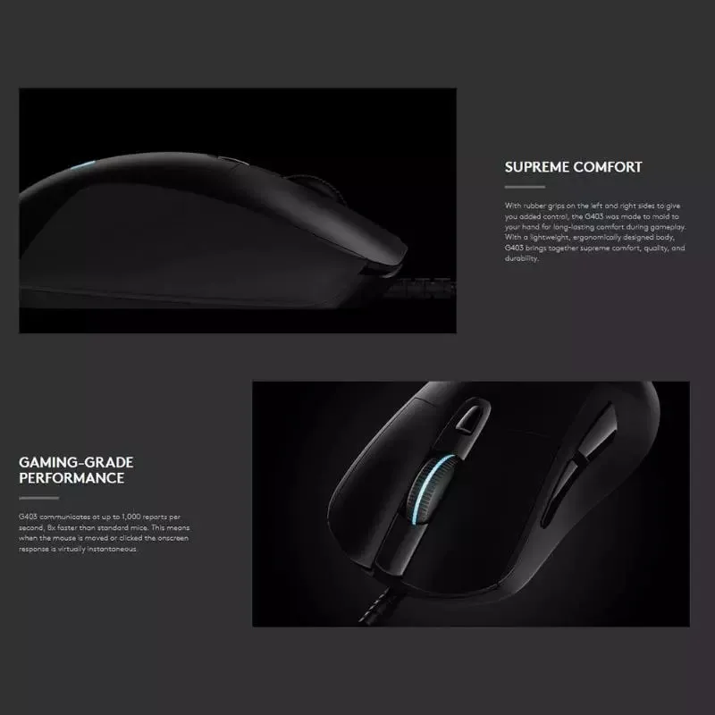 Gaming Set Logitech G403 Dpi Range Wired Moba Computer Gaming Mouse Buy Logitech Computer Mouse Wired Gaming Mouse Moba Gaming Mouse Product On Alibaba Com