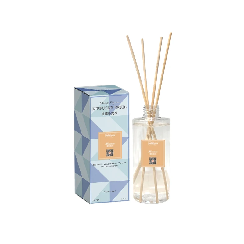 

2021 New Design 250ml Reed Diffuser Bottle Aroma Air Reed Sticks Oil Diffusers