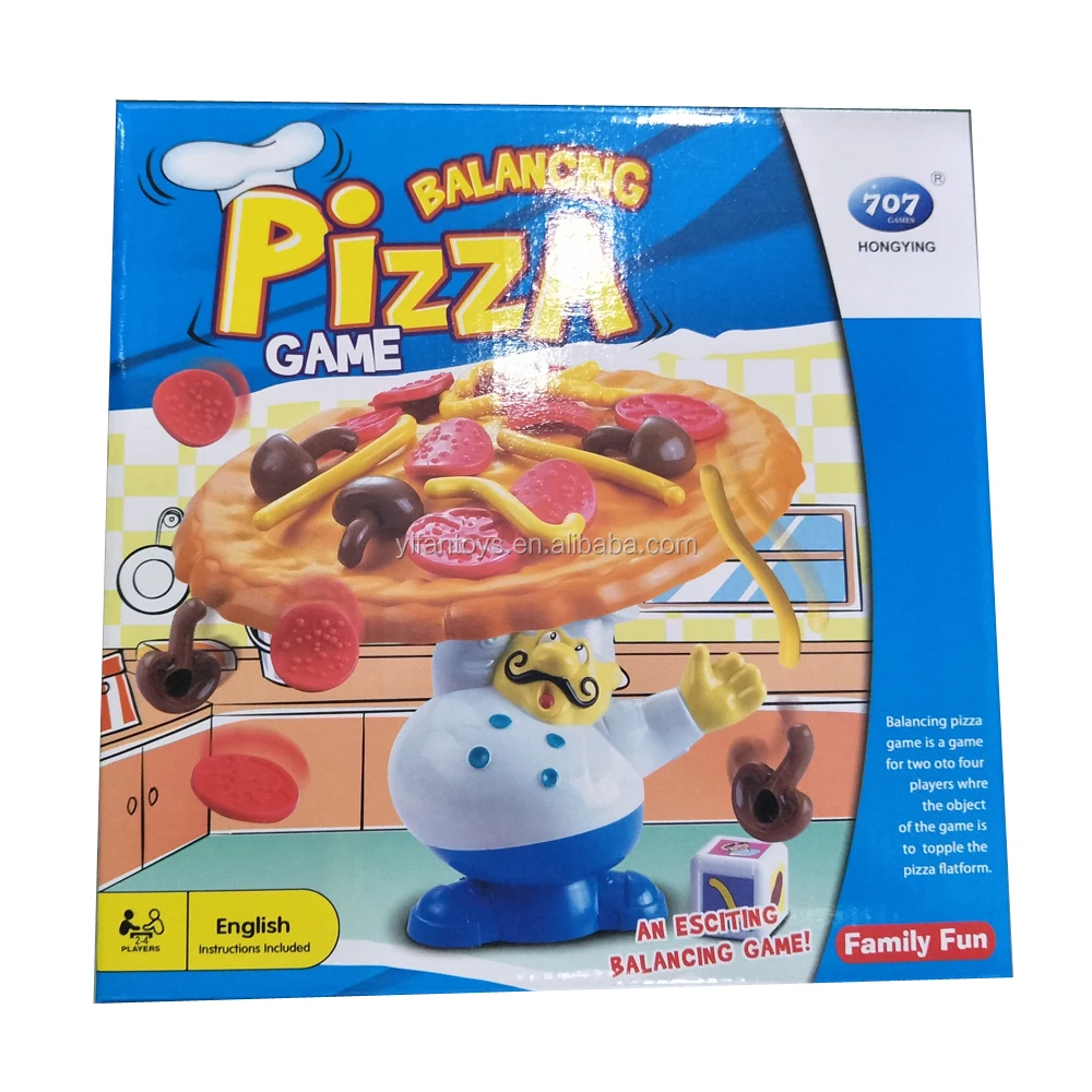 70745 Balancing Pile Up Game Toy Do Not Let Them Fall,Desktop Pizza