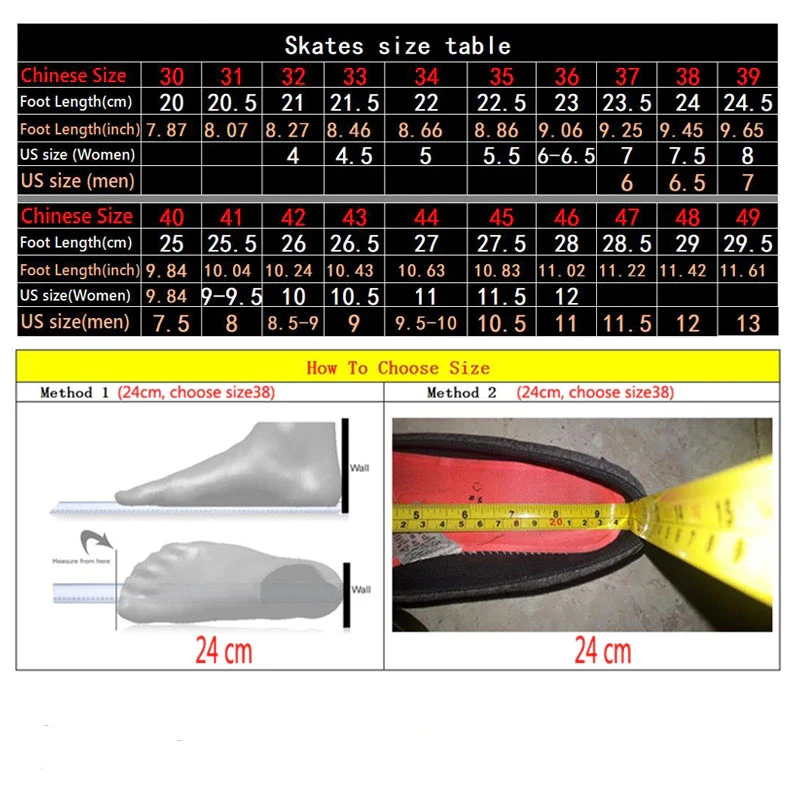 Professional carbon fiber roller racing speed skates shoe for adult