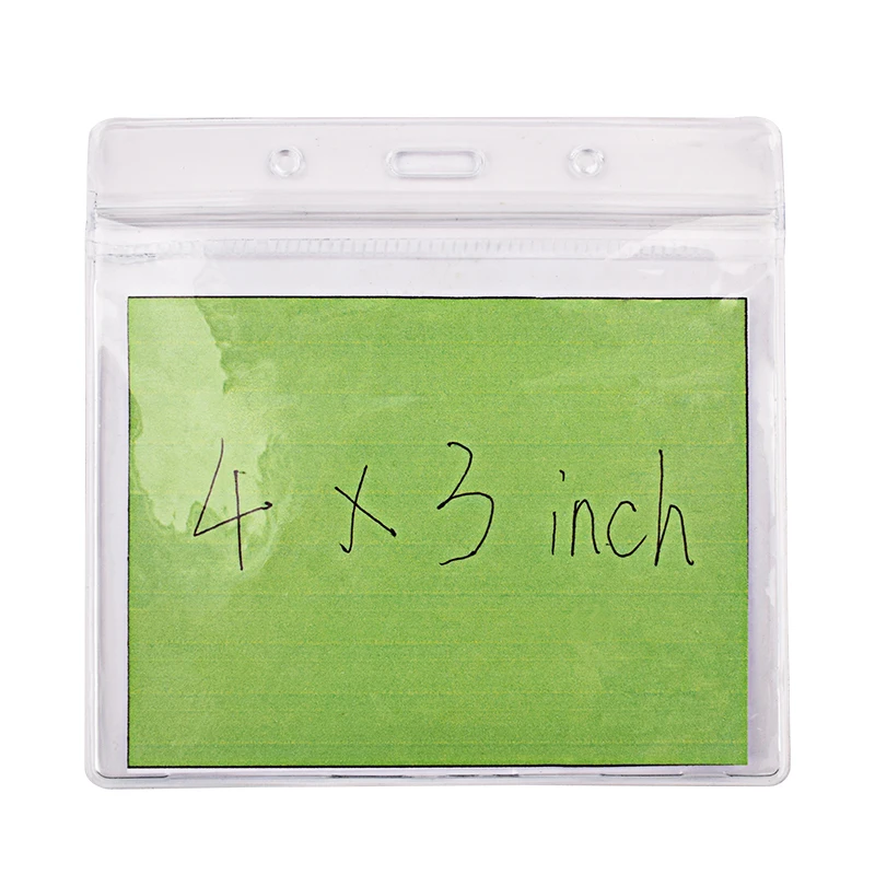 

Resealable Waterproof Clear Soft PVC CDC Record Holder Vaccine Card Protector