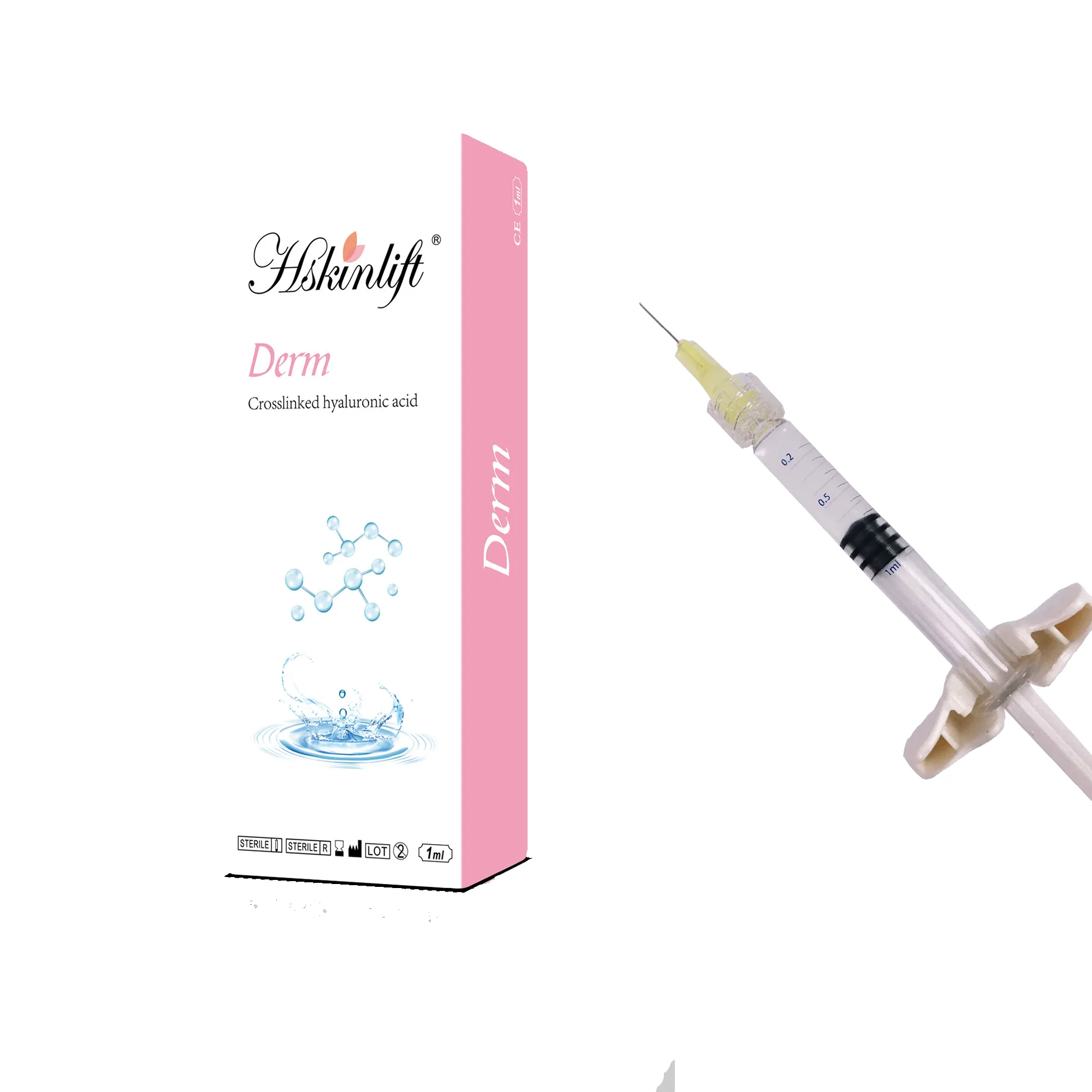 

2020 Best Supply beauty Facial cosmetic hyaluronic acid dermal fillers injection syringe 2ml in face