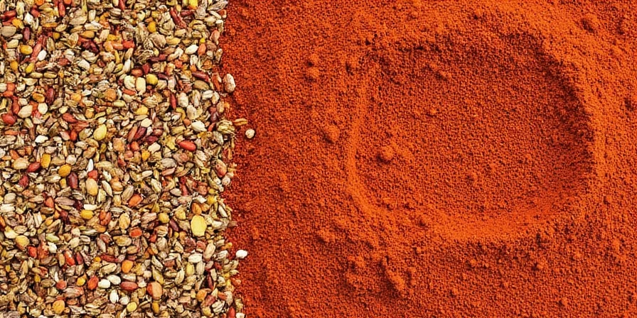 A colorful pile of dried Chinese chilies