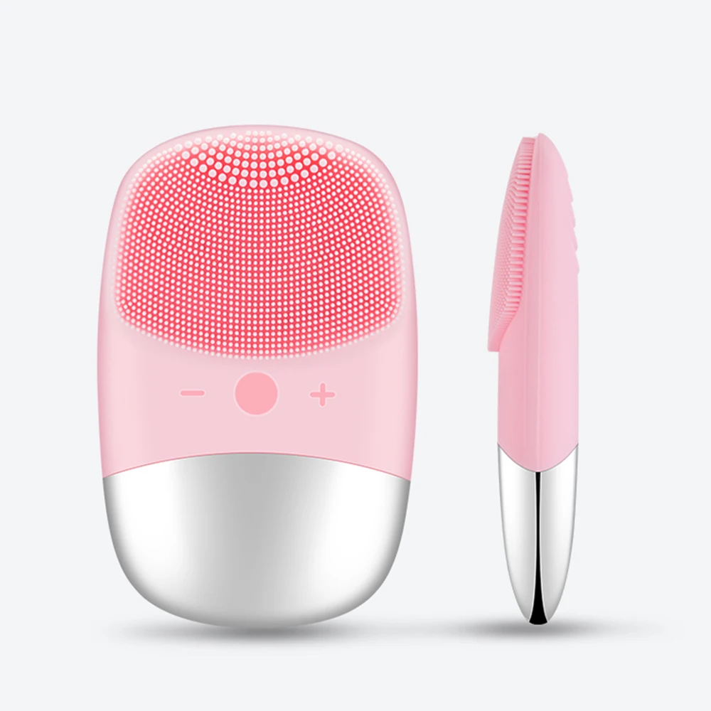 

USB Charging Ultrasonic Face Cleansing Brush Skin Pore Deep Cleaning Exfoliating Massager Brosse Visage Electric Facial Cleaner