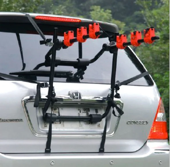 

Bike Rack Bicycle Carrier Racks Hitch Mount Double Foldable Rack for Cars, Trucks, SUV's and minivans