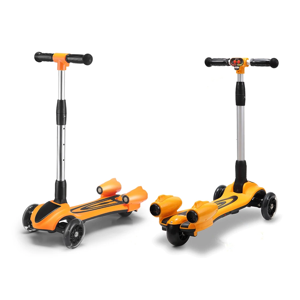 

Ce Certification District Toy 3 Wheel Pedal Children Rocket Spray Kids Scooter