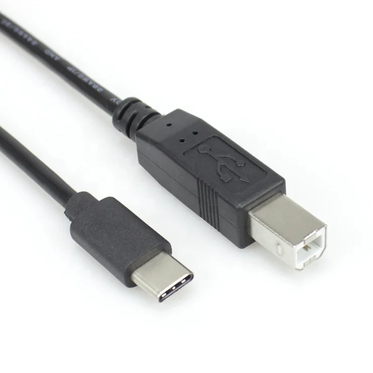 

Type C Printer Cable USB 2.0 Type C to Type B Cable for Printer Scanner midi otg