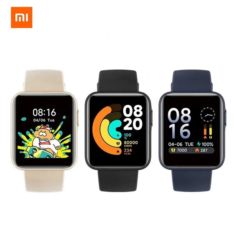 

Original Global Version GPS 5ATM Waterproof SmartWatch Fitness Heart Rate Monitor Xiaomi Mi Watch Lite Smart Watch