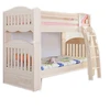 2019 New designer customized pine wood children bunk bed with slide