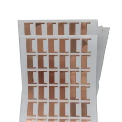 Heat resistance conductive copper foil