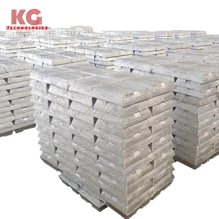 Hot Selling  Factory Price High-Grade Purity Zinc Ingots (#1)99.99%Specifications Pure Zinc Ingot